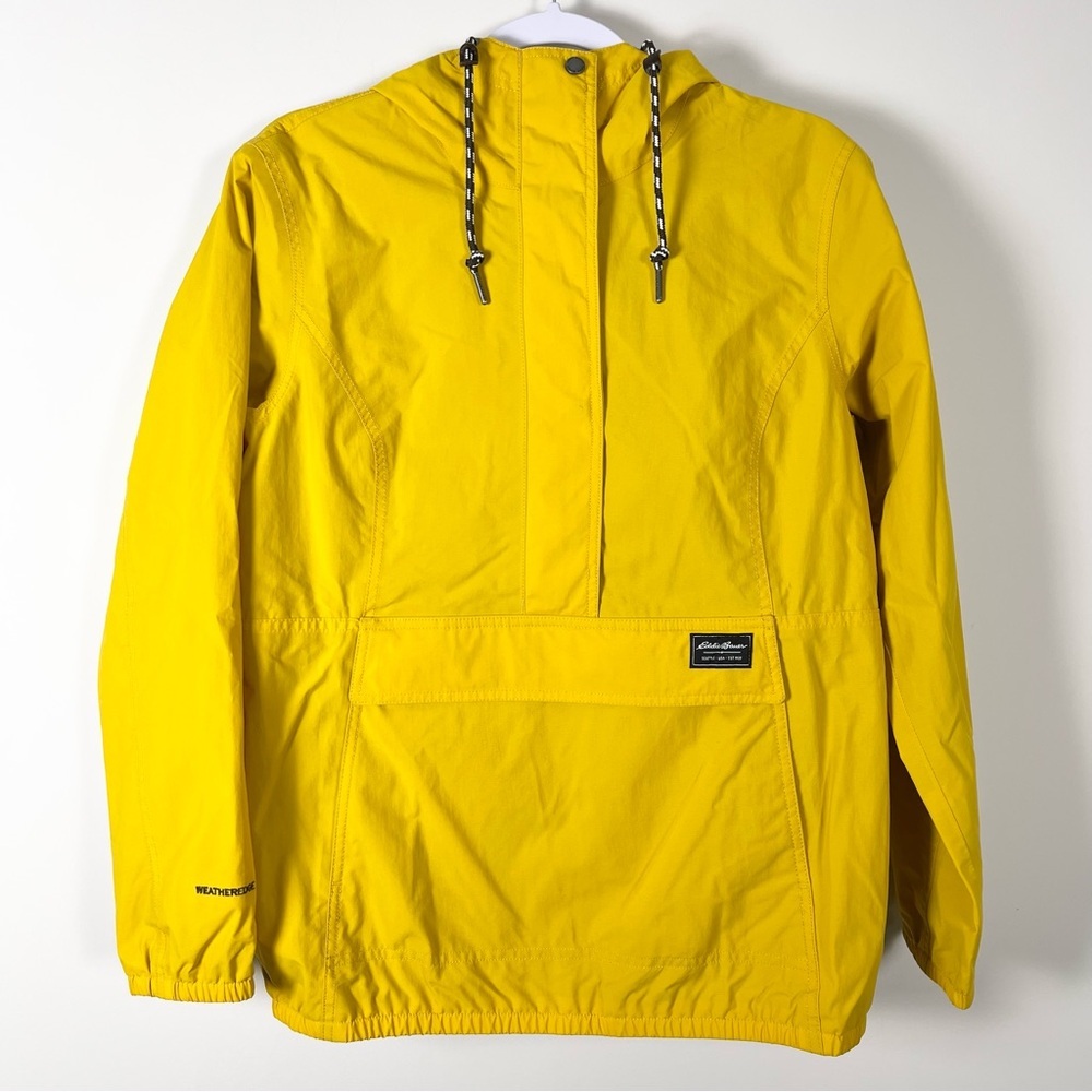 Eddie Bauer Yellow Pullover Utility Jacket